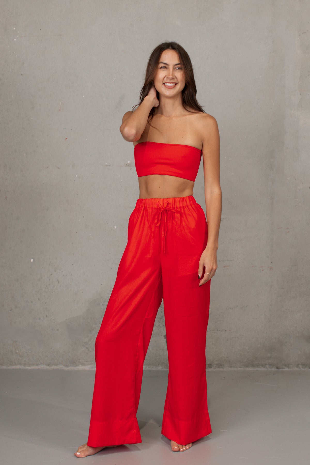 Fiji Pant - Red