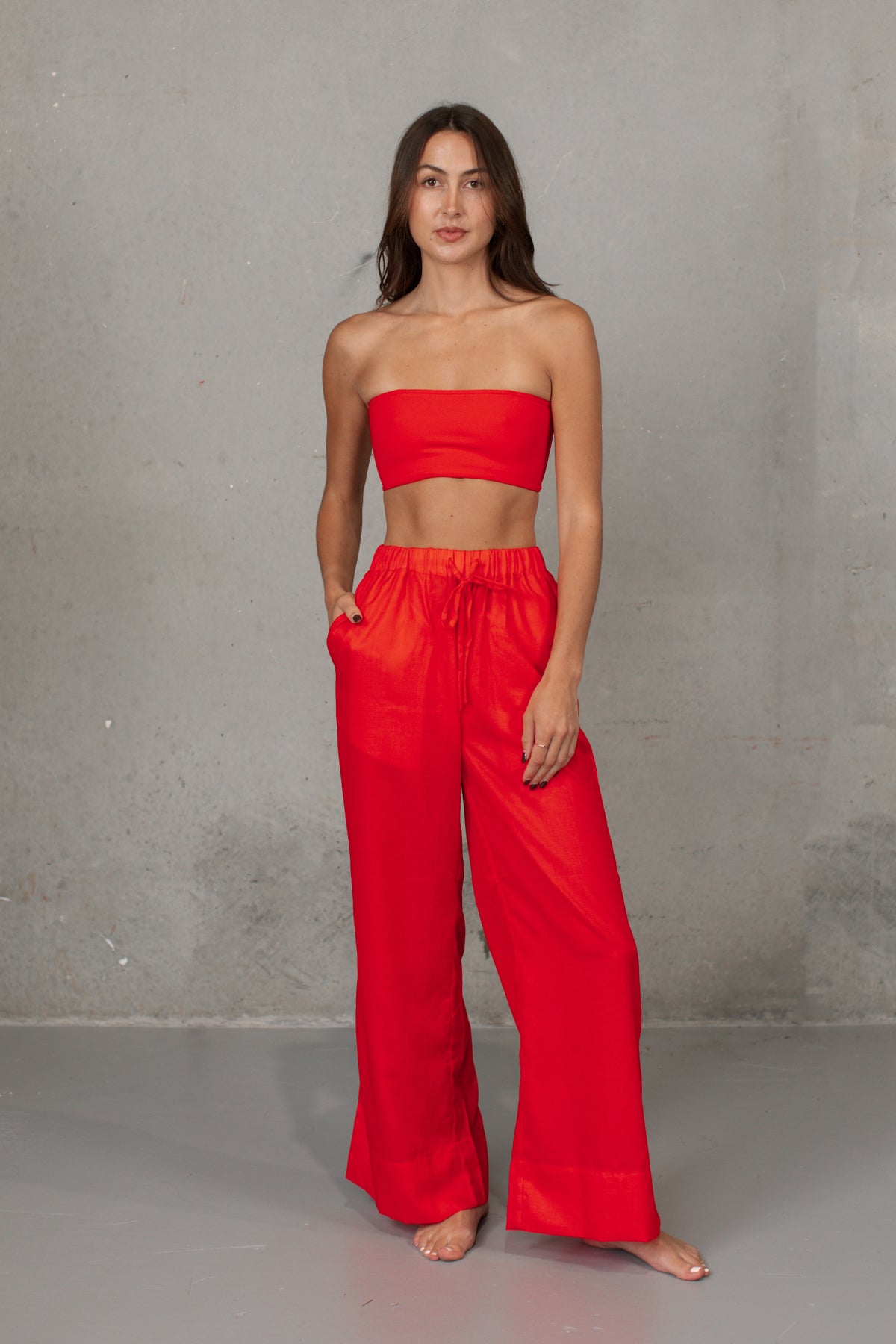 Fiji Pant - Red